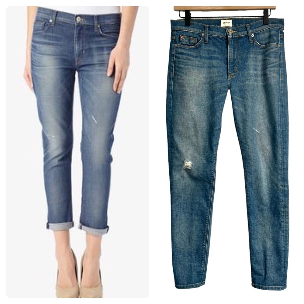Hudson Jeans Jude Slouch Skinny Crop
